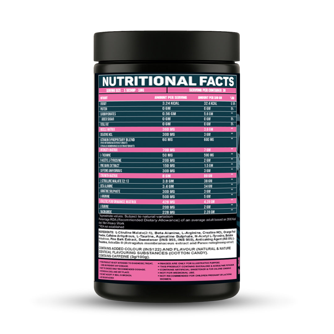 Super Human Preworkout