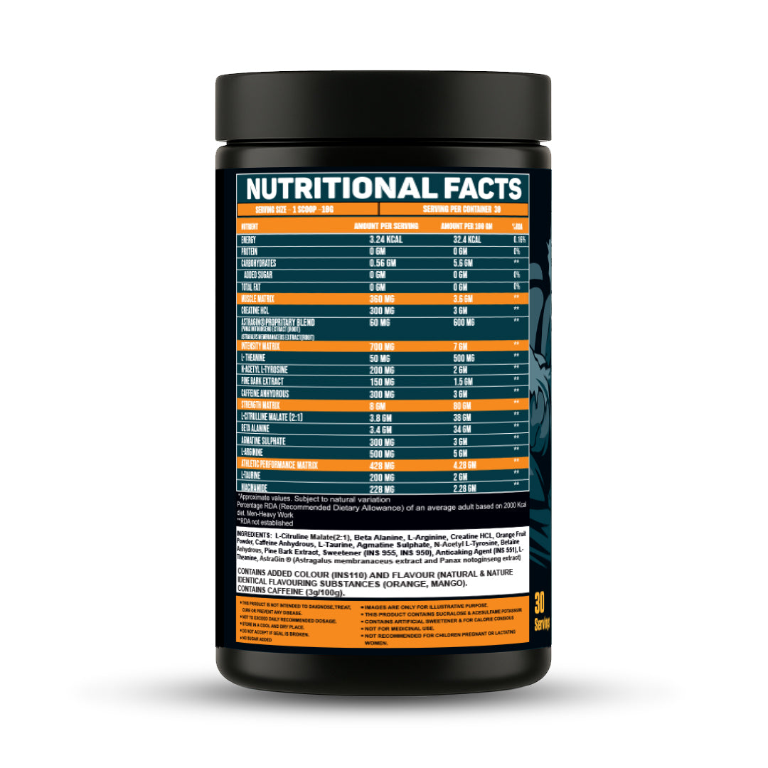 Super Human Preworkout