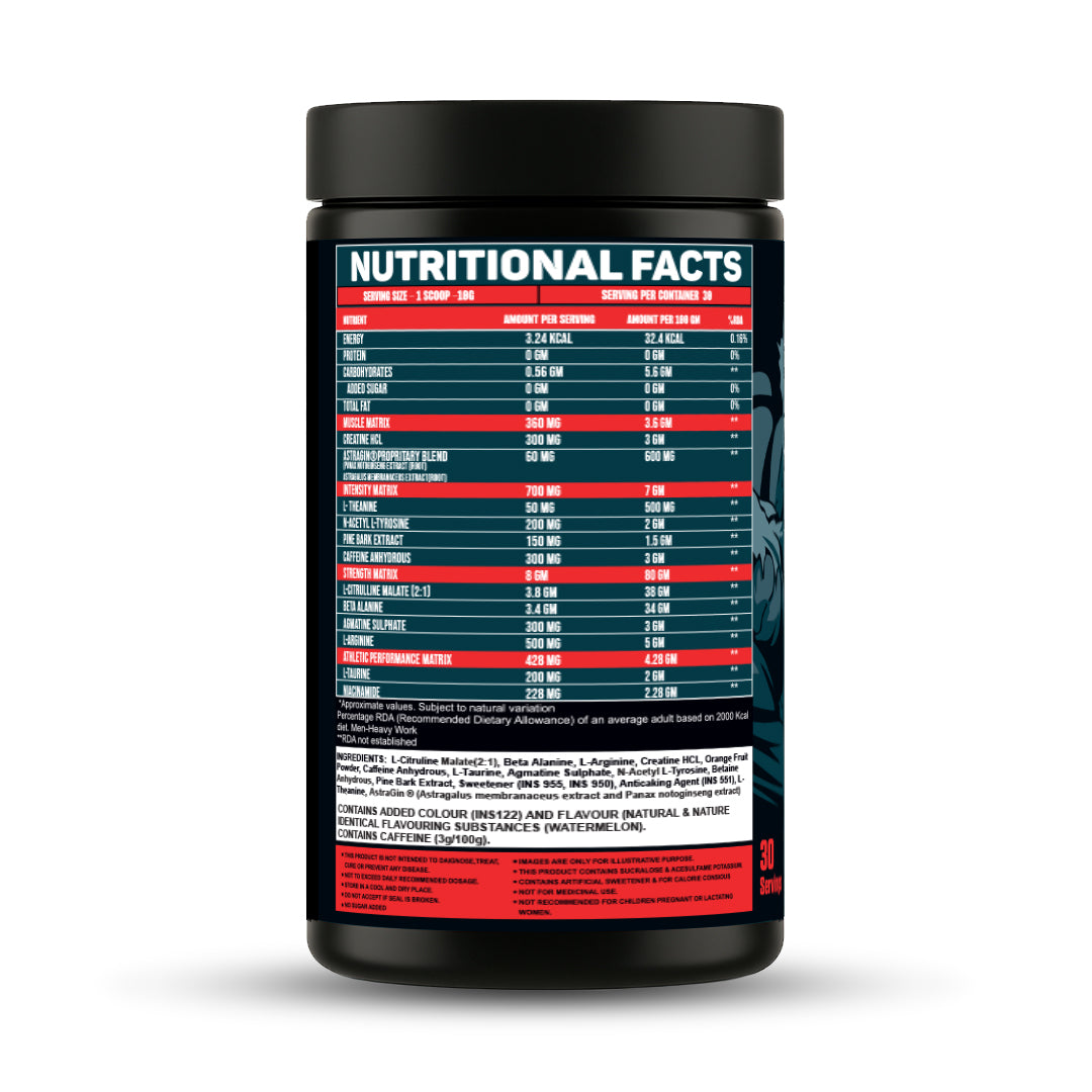 Super Human Preworkout