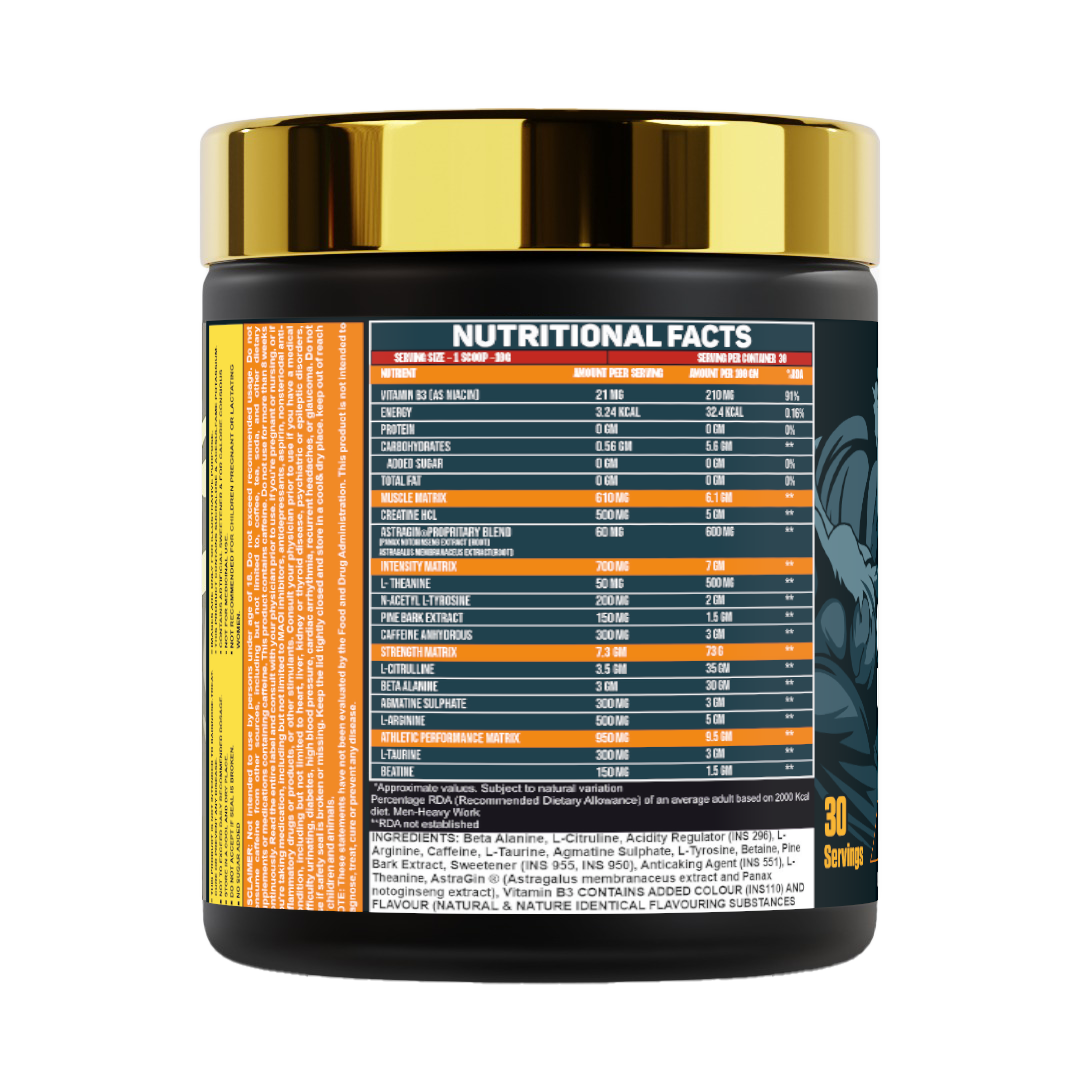 Super Human Pre workout